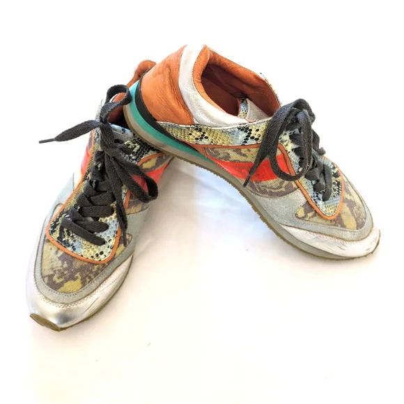 Liebeskind Berlin Bold Multi-Colored Trainers/Sneakers- Size 41 - Picture 3 of 10